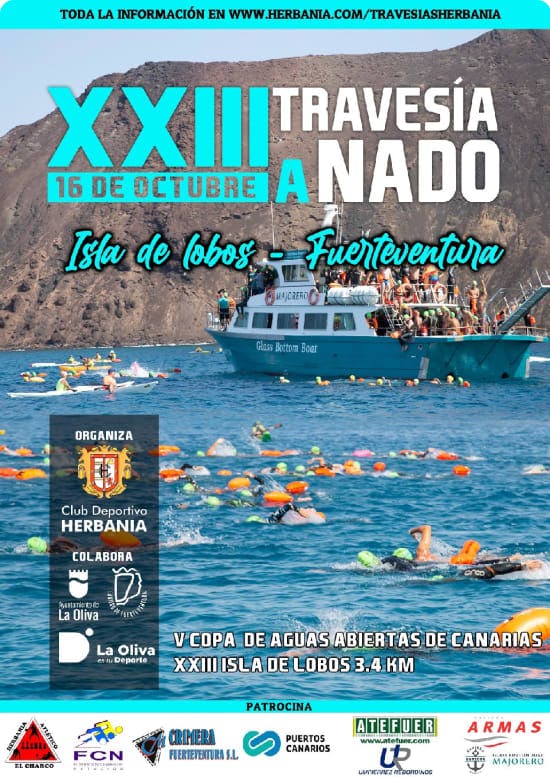 Cartel de la XXIII Isla de Lobos - Fuerteventura