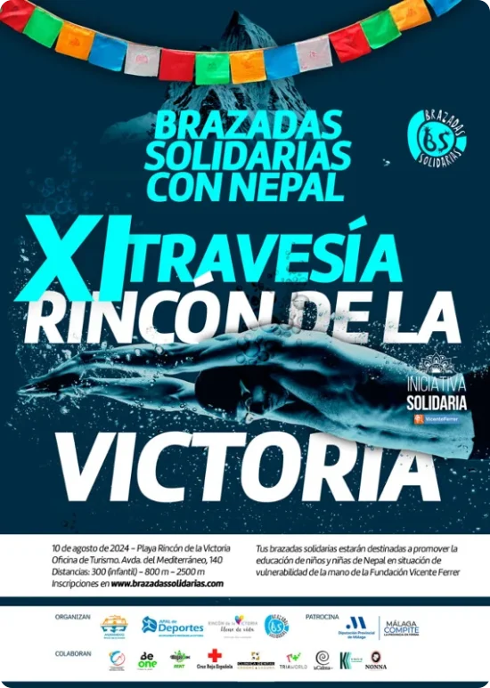 Cartel de la Acantilados Rincón de la Victoria