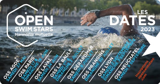 Cartel de la Open Swim Stars Agde