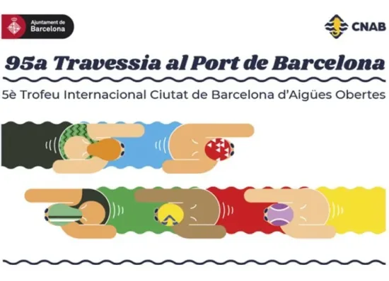 Cartel de la 95a Travessia Port de Barcelona