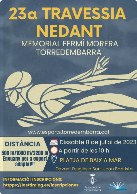 Cartel de la 23a Torredembarra - Memorial Fermí Morera
