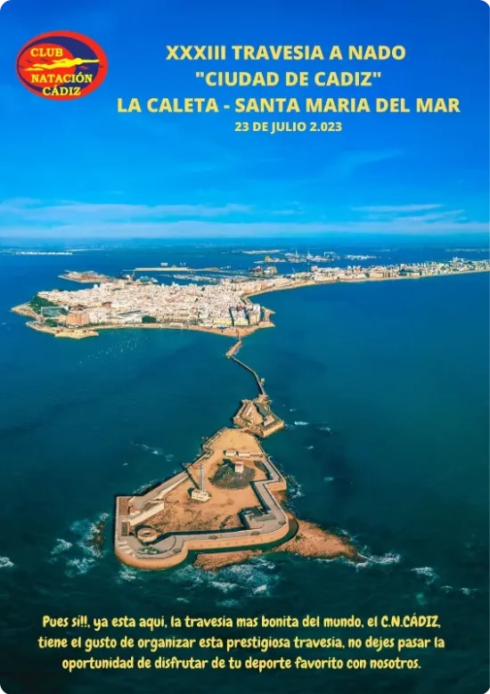 Cartel de la XXXIII Ciudad de Cádiz
