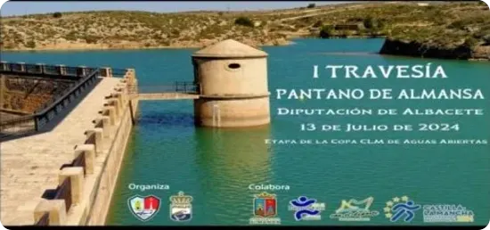 Cartel de la Travesía Pantano de Almansa