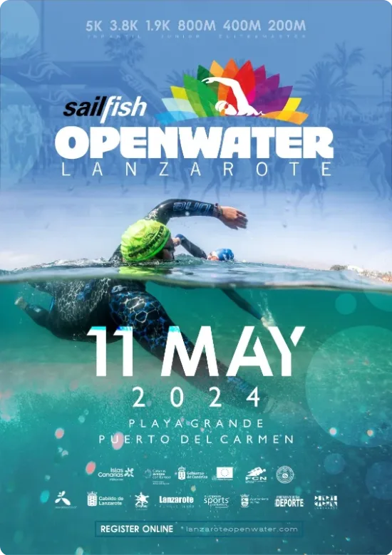 Cartel de la Sailfish Lanzarote Open Water