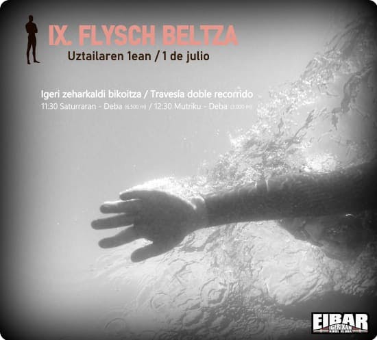 Cartel de la IX Flysch Beltza