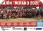 Cartel de la liga Gijón Verano 2021