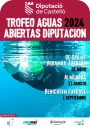 Cartel de la liga VII Trofeo Aguas Abiertas Diputación de Castellón 2024